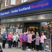 CHEST HEART STROKE SCOTLAND BOUTIQUE SHOP IN KILMACOLM