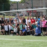 Members of the refugee community in Inverclyde took part in a sports day and football tournament at Lady Octavia Sports Centre