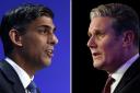 Prime Minister Rishi Sunak and Labour leader Sir Keir Starmer will go head to head in the first televised leaders’ debate of the General Election campaign next Tuesday (PA)