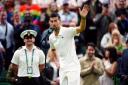 Novak Djokovic took issue with some members of the Centre Court crowd (Mike Egerton/PA0