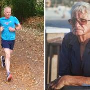 Chris Woodward (left) and his father Patrick Woodward (right)