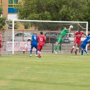 Harrow Borough were held at home to Met Police: Bruce Viveash