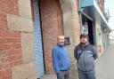 Daniel Marin (left) and Yousif Khalend (right) will be opening a nightclub in West Street, Hereford