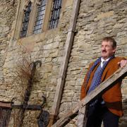 John Challis lived in Wigmore Abbey, the setting of The Green Green Grass