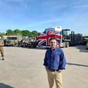 Richard Hammond at his Smallest Cog workshop in Hereford's Rotherwas