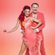 Chris McCausland and Dianne Buswell who have been paired for Strictly Come Dancing 2024. Picture: