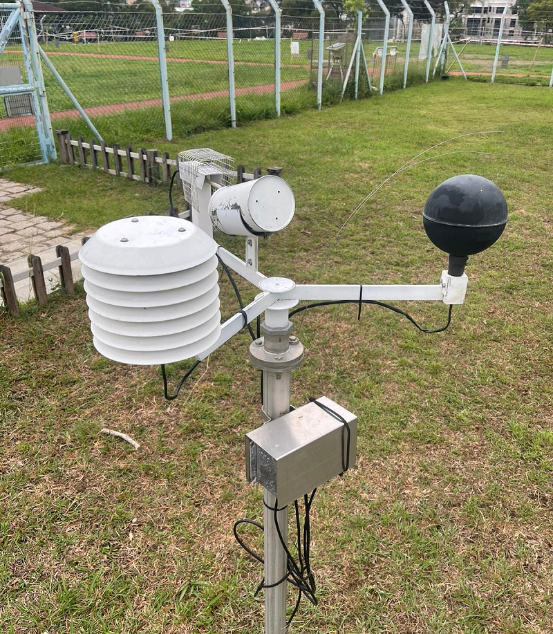 The heat stress monitoring system installed at the KPMS