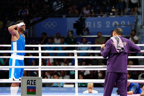 Paris-2024: Azərbaycan boksçusu medalı təmin edib - FOTO
