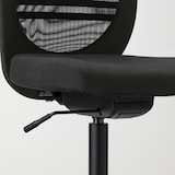 FLINTAN Office chair, black