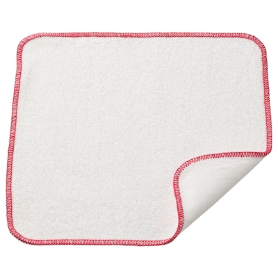 HILDEGUN Dish-cloth, red, 10x10 "