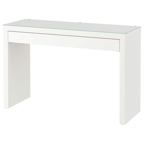 MALM Dressing table, white, 47 1/4x16 1/8 "