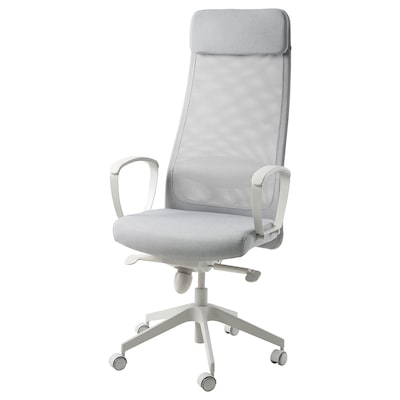 MARKUS Office chair, Vissle light gray