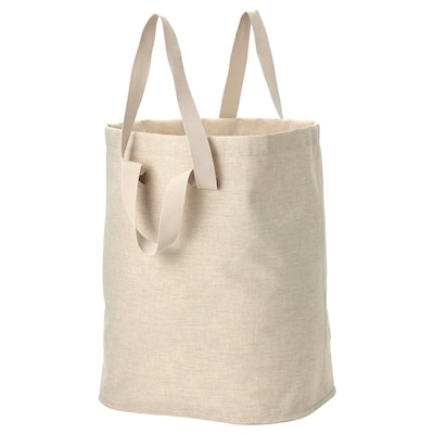 PURRPINGLA Laundry bag, beige, 26 gallon