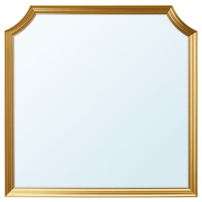 SVANSELE Mirror, gold, 30 3/4x30 3/4 "