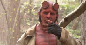 A new image from Hellboy: The Crooked Man gives another look at Deadpool 2's Jack Kesy as the demonic hero Hellboy