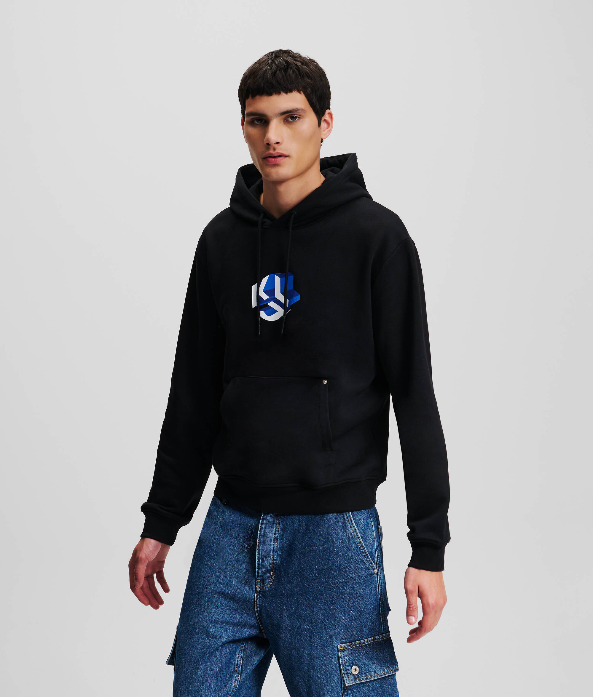 SWEAT À CAPUCHE KLJ MONOGRAM