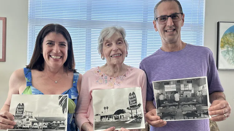 Marilyn Leviton, 91, ran the Hollywood Arby’s with her family for decades. Since they closed it in June, customers have joined in mourning the end of an era.