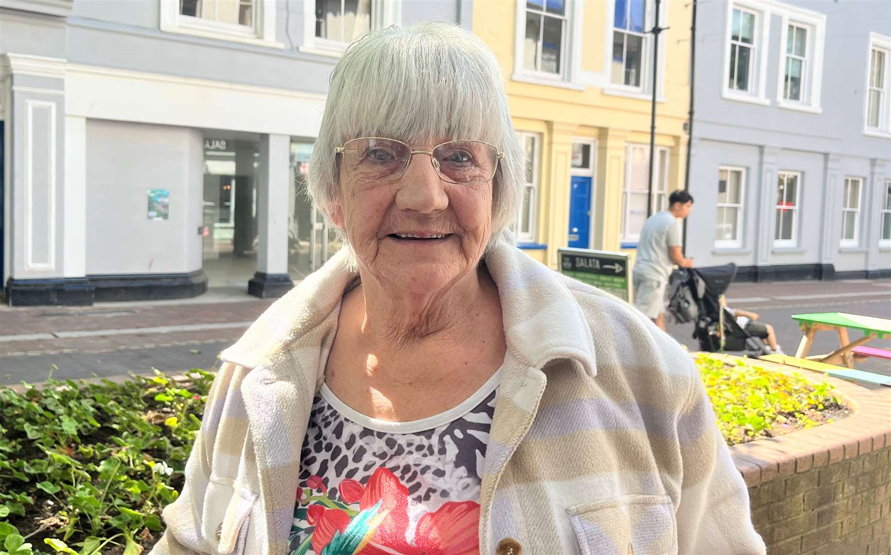 Patricia Smith has lived in Ashford since 1991 and says she thinks the town is "dead"