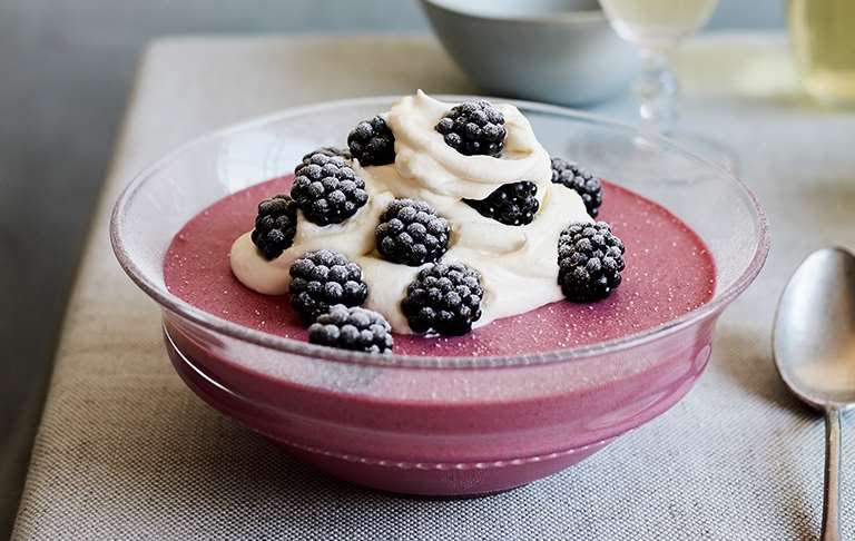 Mary Berry: Wild Bramble Mousse