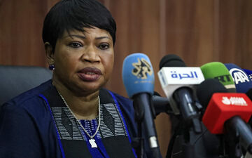 Fatou Bensouda était procureure de la Cour pénale internationale jusqu'à l'été 2021. AFP/Ashraf Shazly