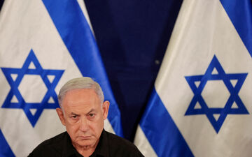 « J’en appelle à Benny Gantz : ne quittez pas le gouvernement d’urgence », a écrit sur le réseau social X Benjamin Netanyahou. Crédit/Reuters