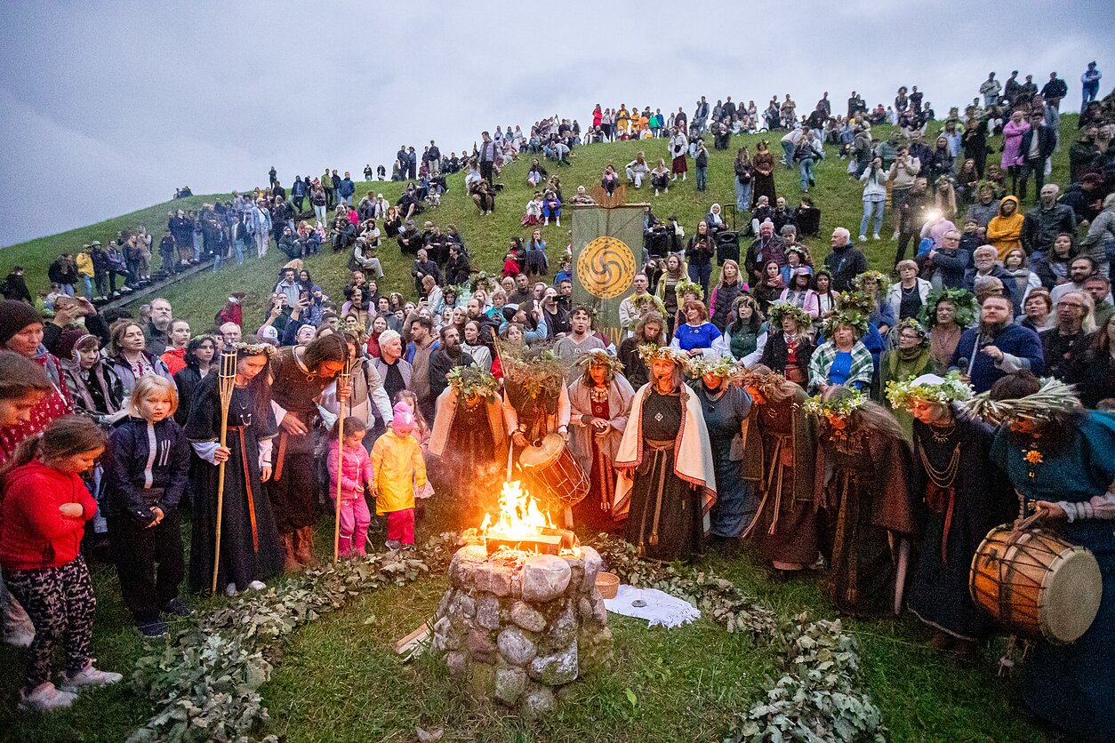 Rasos šventės šventimas Kernavėje