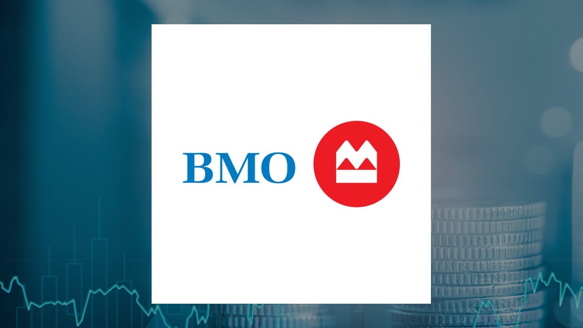 Bank of Montreal logo with Finance background