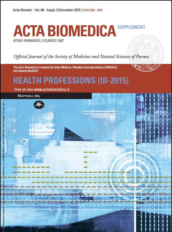 					View Vol. 86 No. 3Supp (2015): Supplement - Health Professions (III-2015)
				