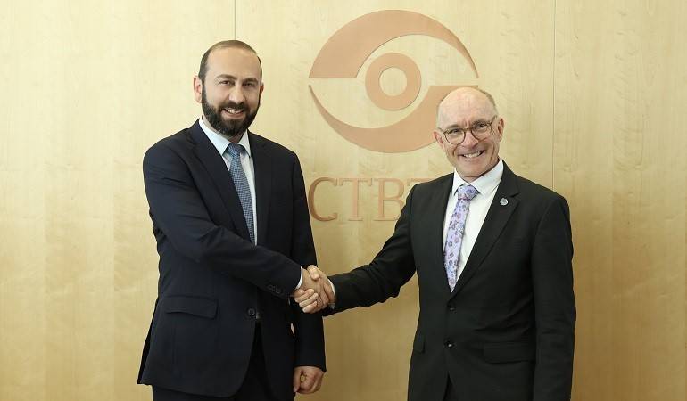 Meeting of Foreign Minister of Armenia with the Executive Secretary of CTBTO