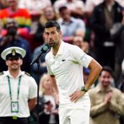 Novak Djokovic criticised some crowd members on Centre Court (Mike Egerton/PA)