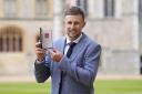 Joe Root after being made a Member of the Order of the British Empire (Andrew MAtthews/PA)e 12, 2024.