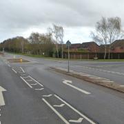 Traffic was building in North Walsham following a crash