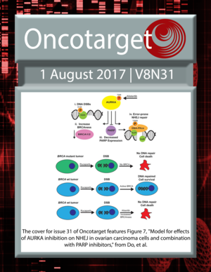 Journal Cover for Oncotarget V8N31