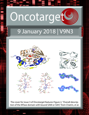 Journal Cover for Oncotarget V9N3