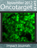 Journal Cover for Oncotarget V3N11