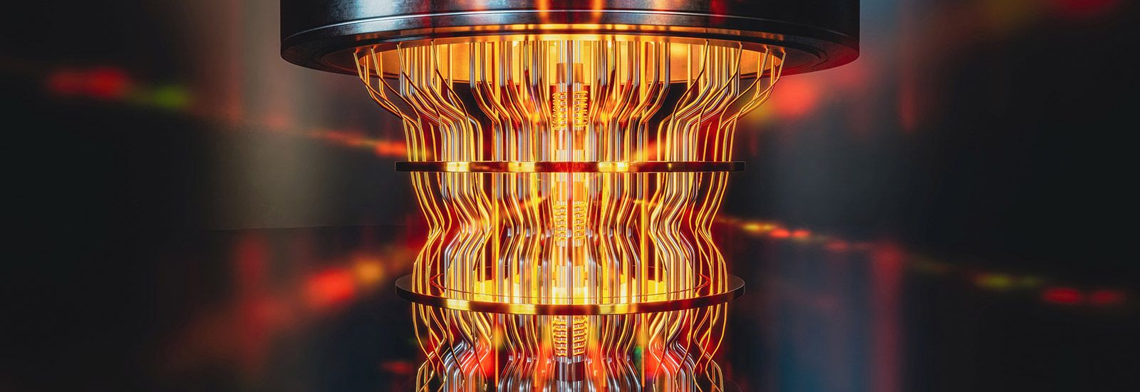 Quantum computer illustration