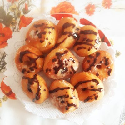 Пончики «Польские с секретом» на молоке - рецепт с фото
