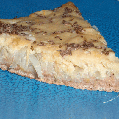 Луковый пирог - рецепт с фото