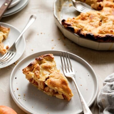 Американский пирог с яблоками и корицей - рецепт с фото
