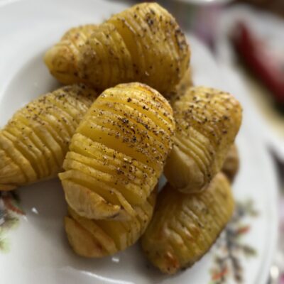 Картошка-гармошка в духовке - рецепт с фото