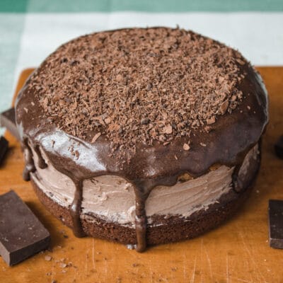 Домашний торт с шоколадным кремом