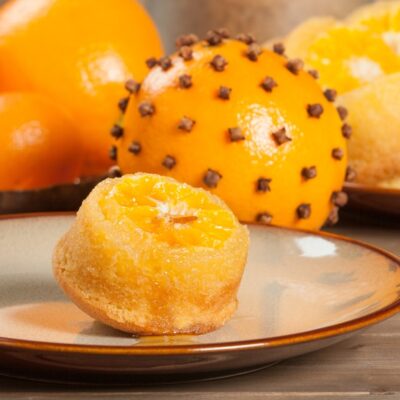 Апельсиновые кексы - рецепт с фото