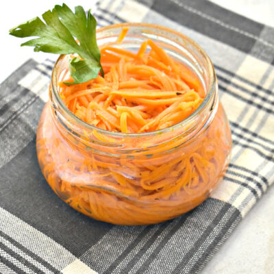 Корейская морковка на зиму - рецепт с фото