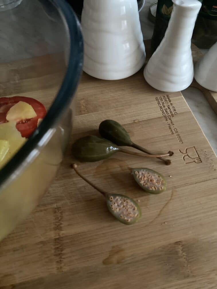 Фото рецепта - Картофельный салат с халуми - шаг 11