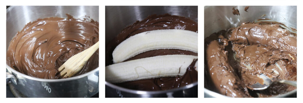 Фото рецепта - Десерт — бананы в шоколаде - шаг 2