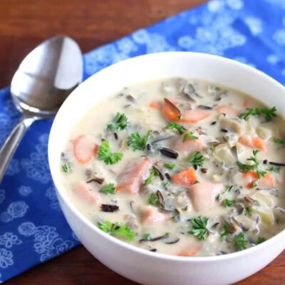 Рисовый суп с ветчиной и сельдереем - рецепт с фото