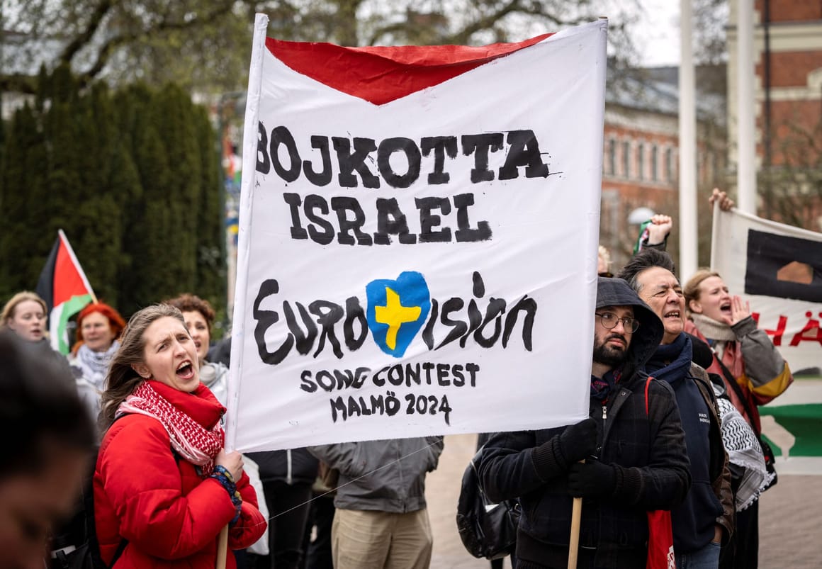 SWEDEN-ENTERTAINMENT-ESC-DIPLOMACY-ISRAEL-CONFLICT