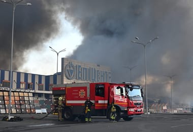 Death toll rises to 12 in Russian bombing of hypermarket in Kharkiv