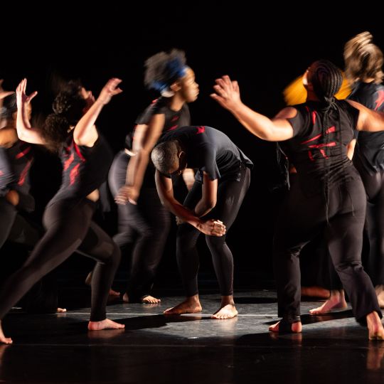 Queensborough students in dance program performing