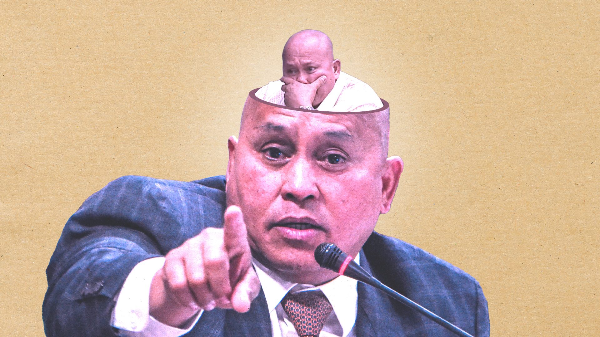 [OPINION] Pusong mamon or pusong bato? Bato dela Rosa and the politician as ham actor